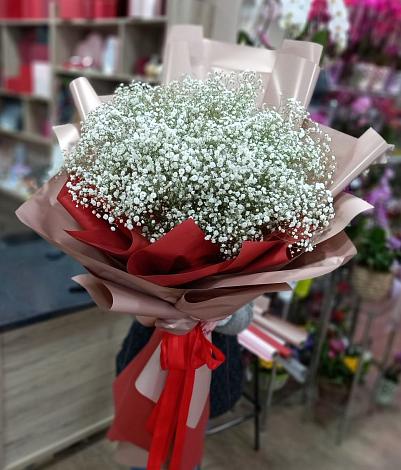 Букет цветов из: Гипсофила в Баговской