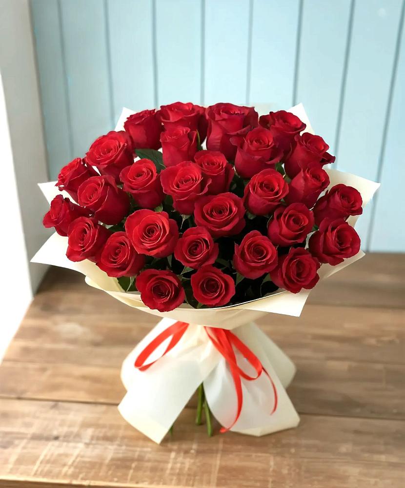 Букет 29 Красных роз в Баговской