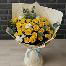 Букет цветов из:  Розы в Баговской