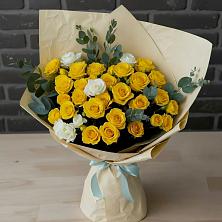 Букет цветов из:  Розы в Баговской