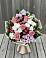 Букет цветов из: Альстромерии, Гвоздики, Розы и Хризантемы в Баговской