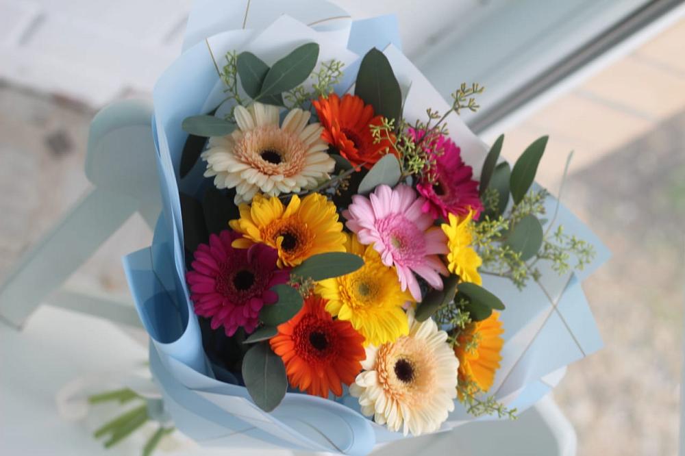 Букет цветов из: Герберы в Баговской