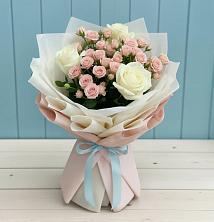 Букет цветов из:  Розы в Баговской
