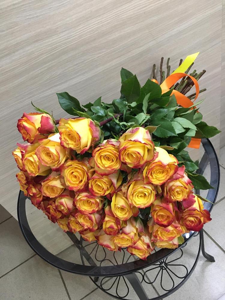 Букет Желтые розы в Баговской