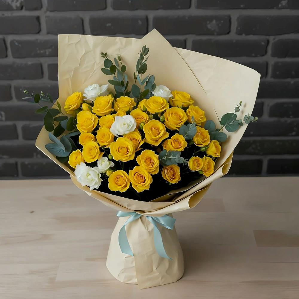 Букет цветов из: Розы в Баговской