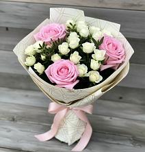 Букет цветов из:  Розы в Баговской