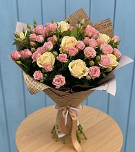 Букет цветов из:  Розы в Баговской