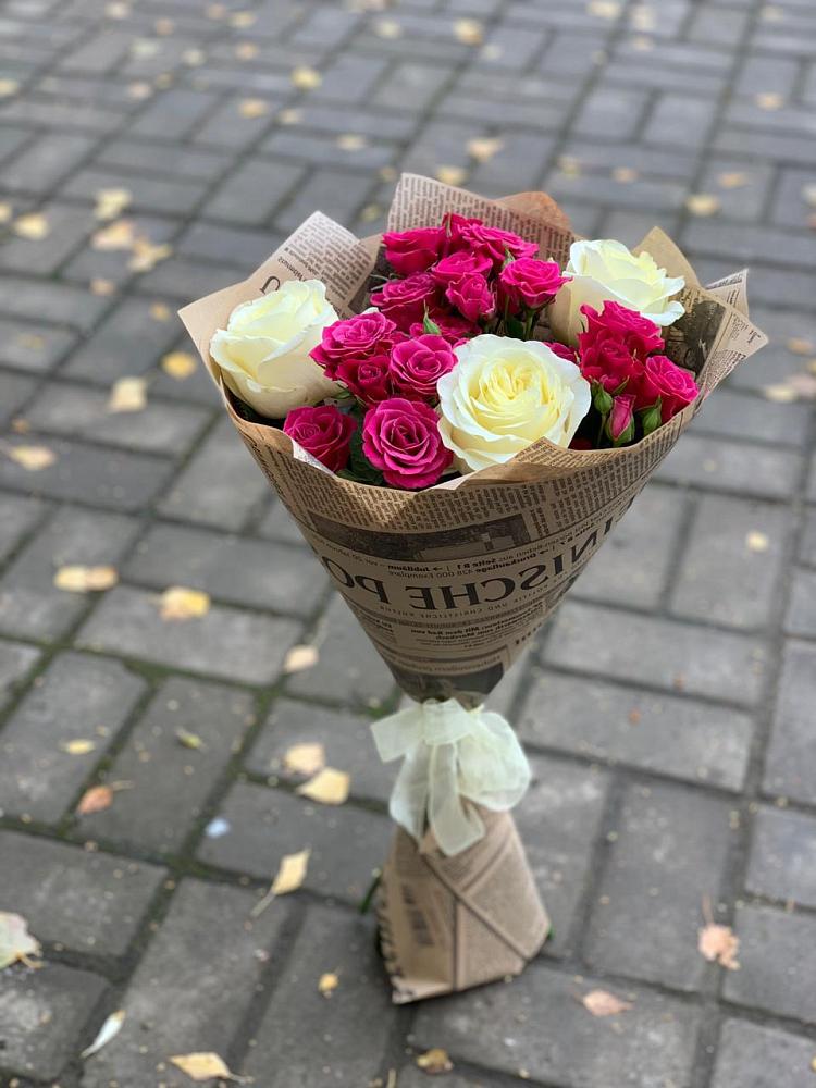 Букет цветов из: Розы в Баговской