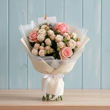 Букет цветов из:  Розы в Баговской