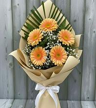 Букет цветов из:  Герберы в Баговской