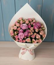 Букет цветов из:  Розы в Баговской